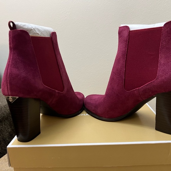 Michael Kors Lottie Suede Booties - Picture 3 of 9